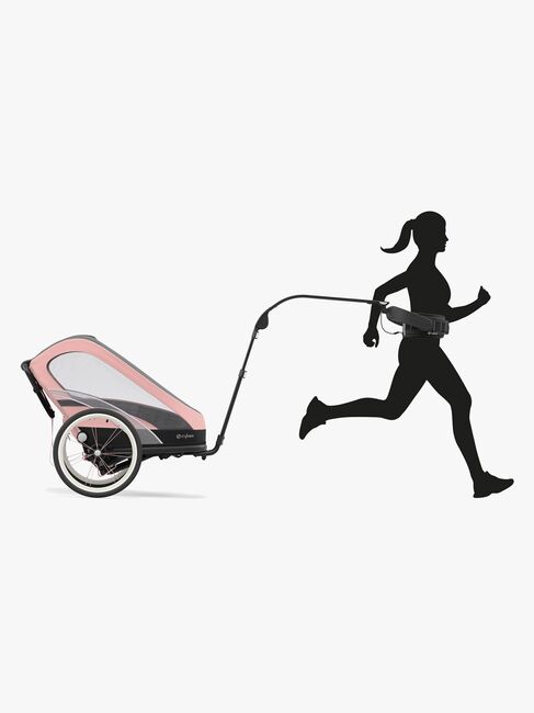 Cybex Sport ZENO Dra/løpekit, Black 
