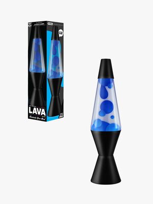 LAVA Lys Neon 37cm, Blå/Svart