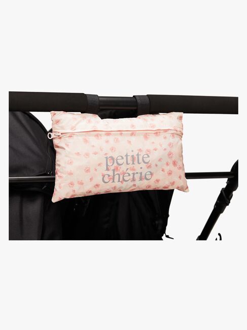 Petite Chérie Søsken Regntrekk, Pink Flowers