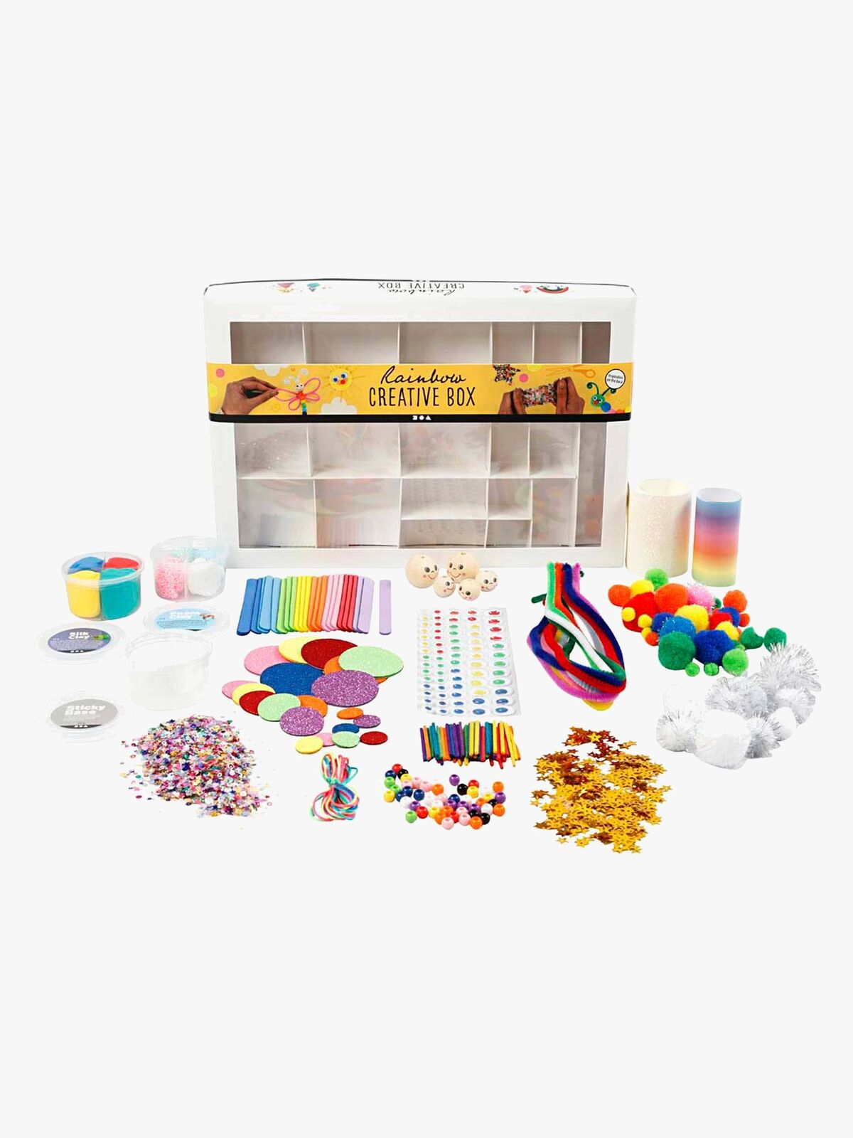 Creativ Company Kreativ Eske Hobbysett Regnbue