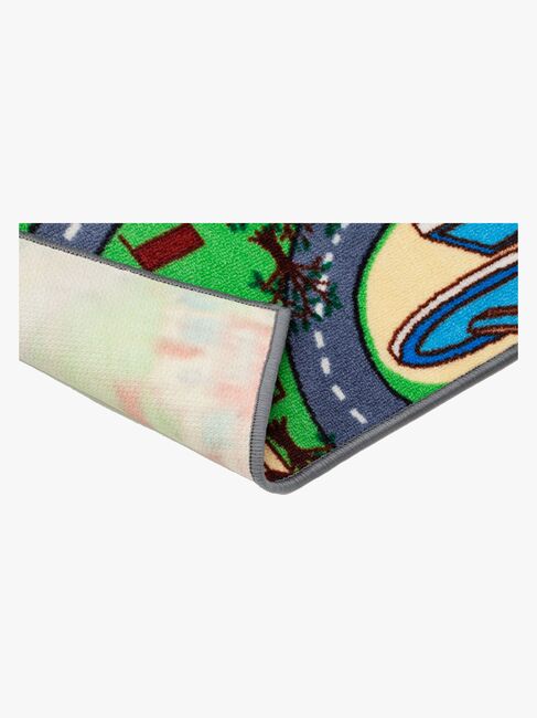 KMCarpets Vegteppe Gummiert Multi 133 x 170