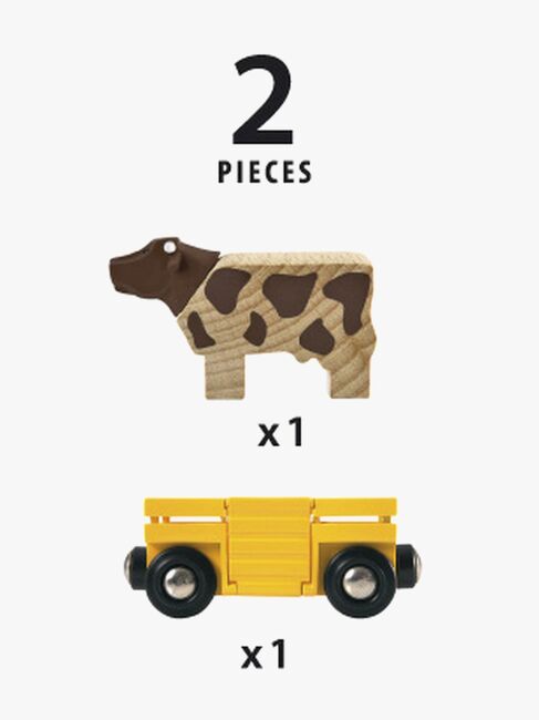 BRIO 33406 Husdyrvogn 