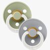 BIBS Smokk Colour 2-pack Lateks Størrelse 3 Sage Glow/Cloud Glow