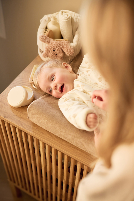 Jollein Stellemattetrekk 50x70cm 2-Pakk, Milky Coffee