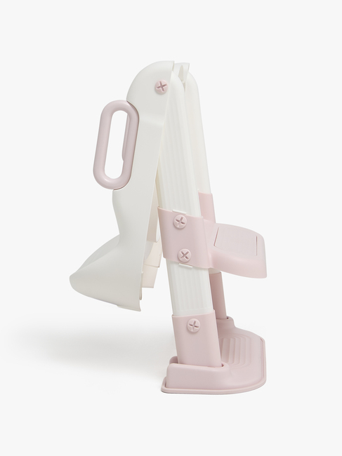 Beemoo CARE Assist Toalettsete med Stige, Pink