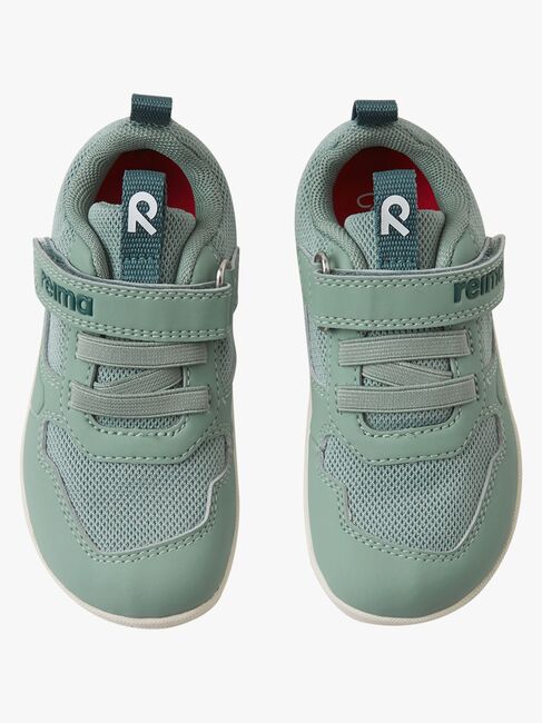 Reima Telmin Barefoot Sneakers, Stone Green