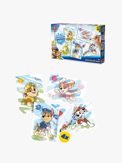 SES Creative Paw Patrol Hobbysett Fargelegg med Vann