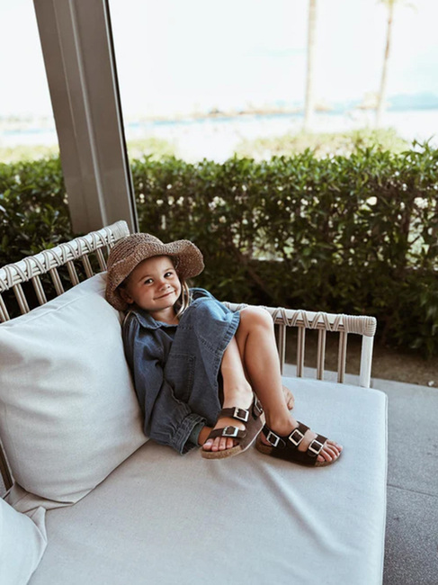 BabyMocs Vacay Sandaler, Brun