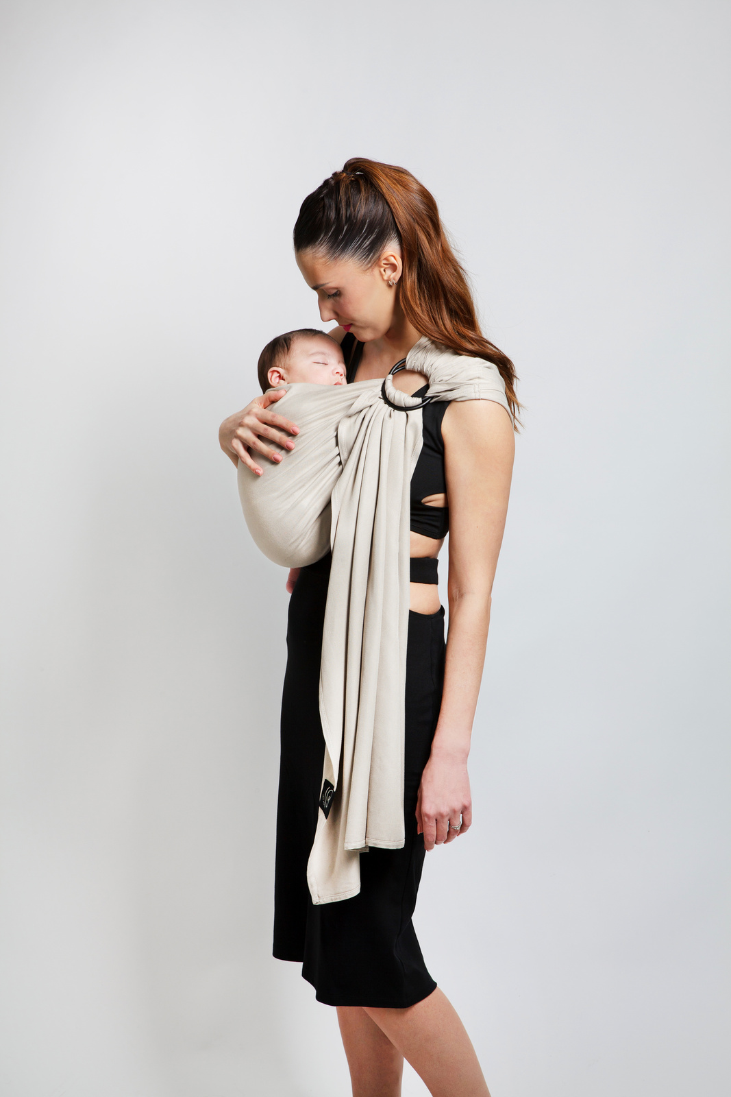 Love Radius No Knot Woven Ringsjal, White Gold