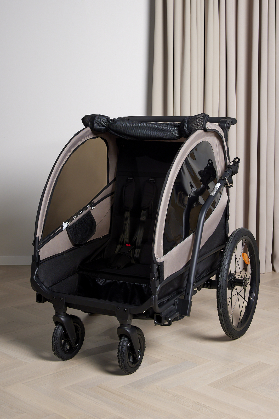 Beemoo Activity Sport Lite Sykkelvogn, Beige