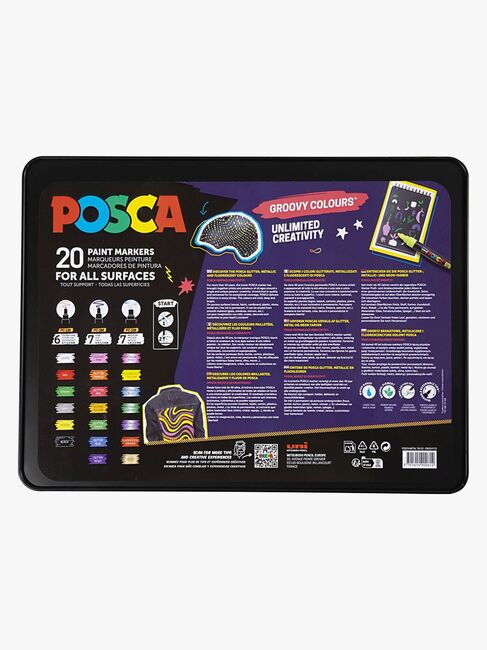 Posca Tusjpenner i Etui 20 Stk