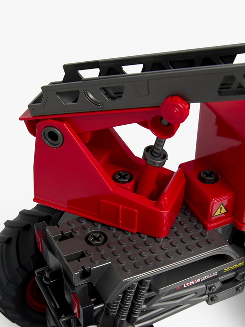 Alex's Garage Radiostyrt Heavy Off-Road Kjøretøy, Rød