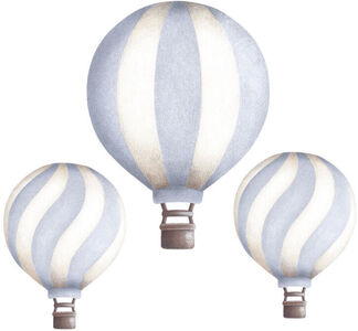 Stickstay Vintage Balloon Set Veggklistremerke, Blue Sky