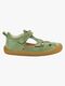 Viking Alv Lind Barefoot 2V Sandaler, Olive