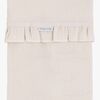 Baby's Only CALM Baby Crib Laken med Volang 120x150, Warm Linen