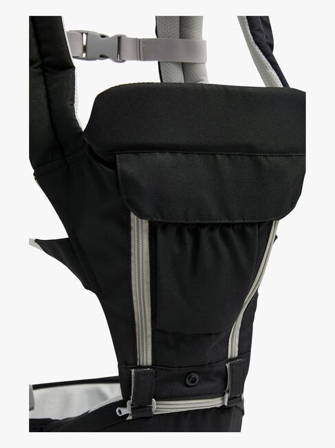 Beemoo CARE Carry Comfort 4-in-1 Bæresele & Hoftebærer, Black