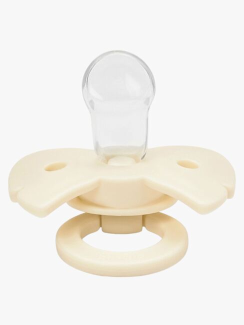 Elodie Binky Bow Smokk 3+, Oat White