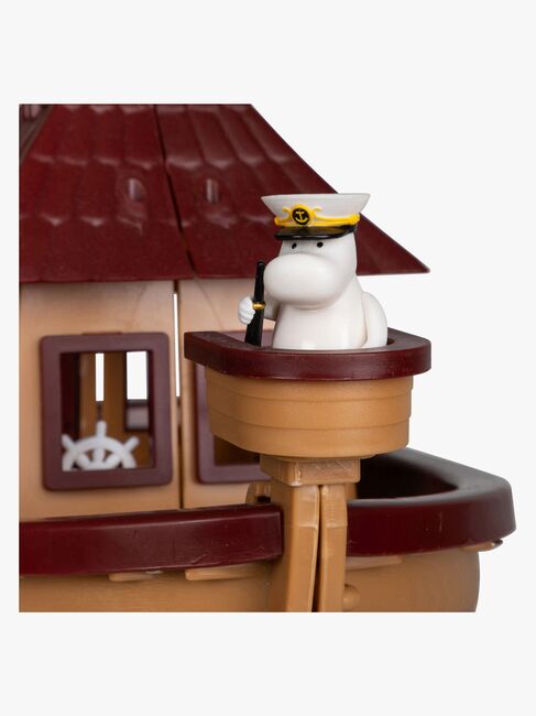 Mummitrollet Haffsårkestern Båt med 1 Figurer