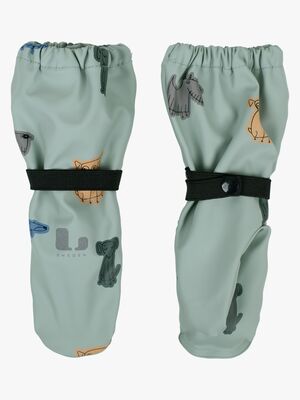 Lindberg Vattholma Regnvotter, Grønn/Grå