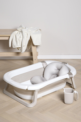 Beemoo CARE Assist Badebalje inkl. Badestøtte & Skyllekanne, Beige