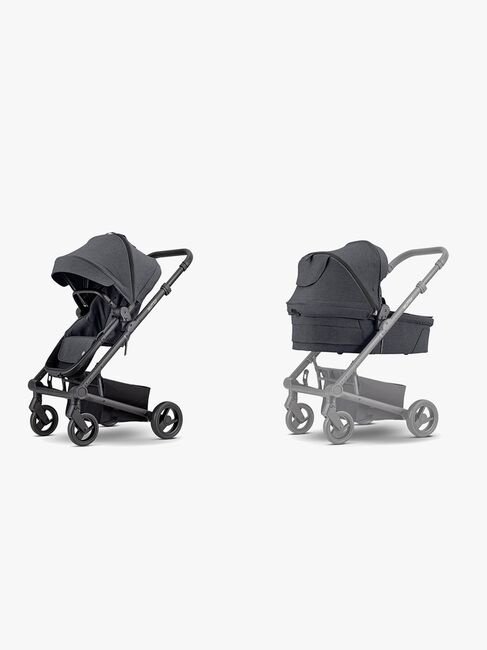 Mutsy Nexo+ Duovogn, Svart