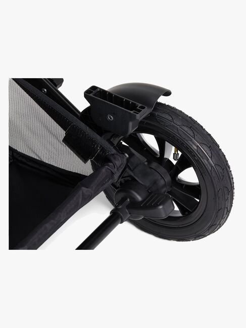 Beemoo Maxi 4 Twin Søskenvogn inkl. Søskensete, Black/Black