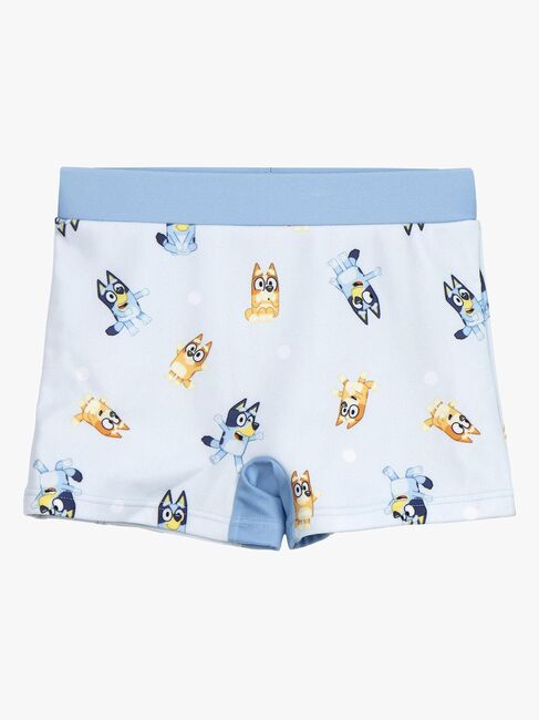 Bluey Badeshorts, Lyseblå