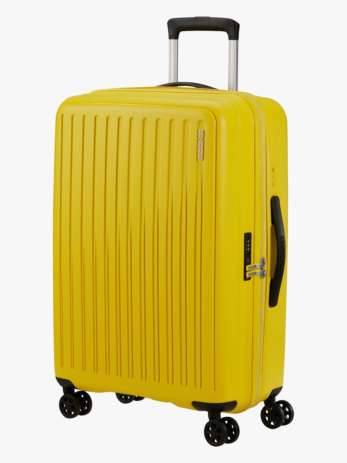 American Tourister Rejoy Spinner Trillekoffert 66L, Electric Yellow