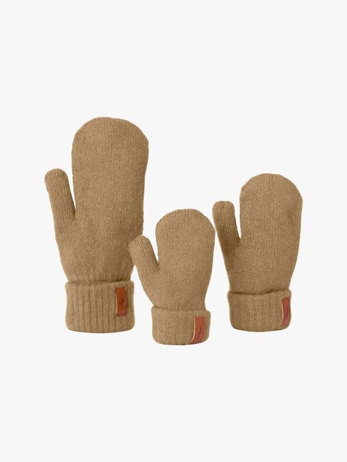 BabyMocs  Strikkede Votter, Caramel