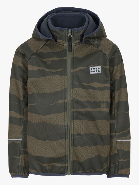 LEGO Wear Softshelljakke, Dark Khaki