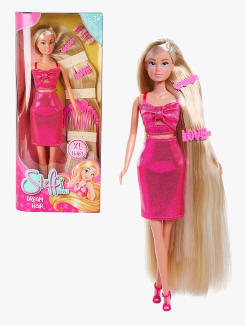 Steffi Love Motedukke med Langt Hår & Tilbehør