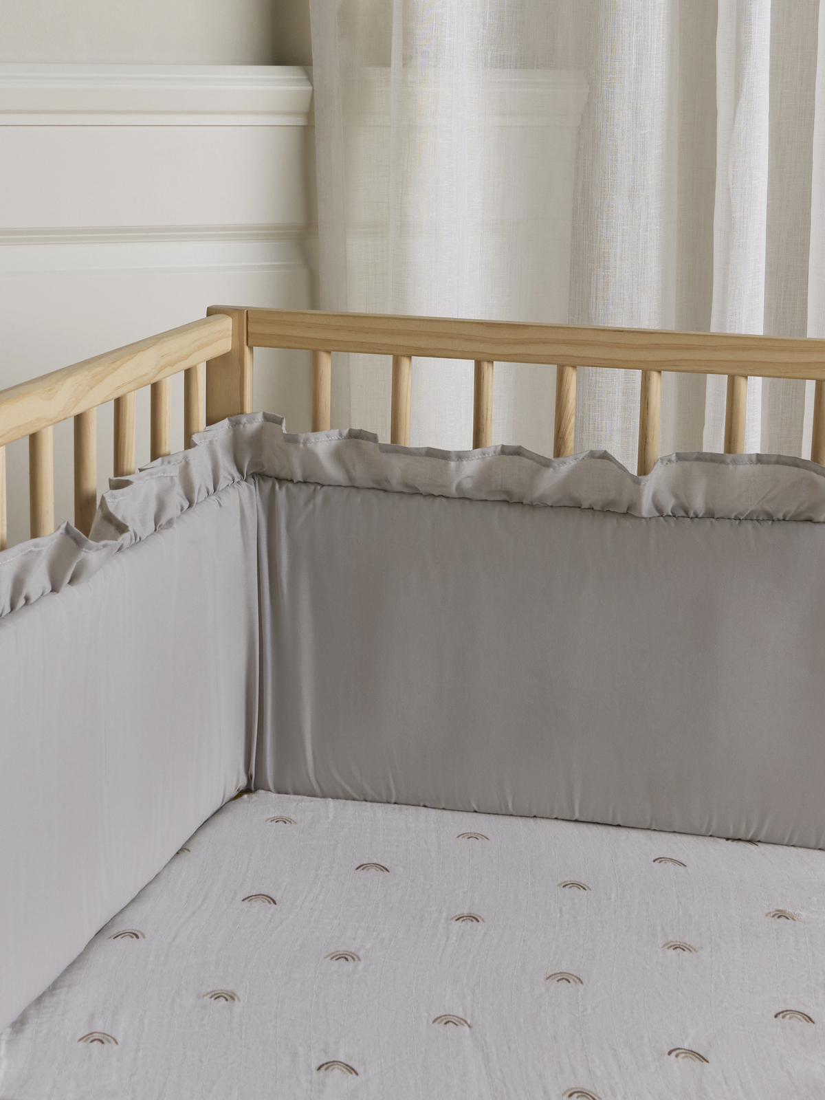 Alice & Fox FREYA Sengekant, Grå