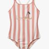 LIEWOOD Suna Badedrakt, Coral blush/creme de la creme stripe