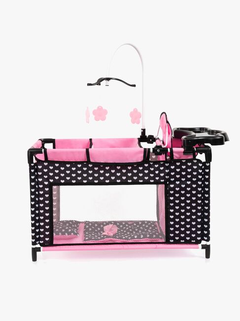 Bayer Design Dukkeseng Multi, Svart/Rosa