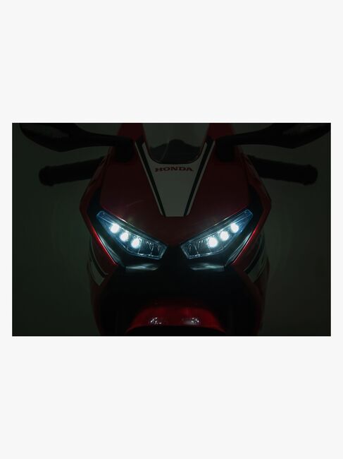Alex's Garage Honda Elektrisk Motorsykkel, Rød