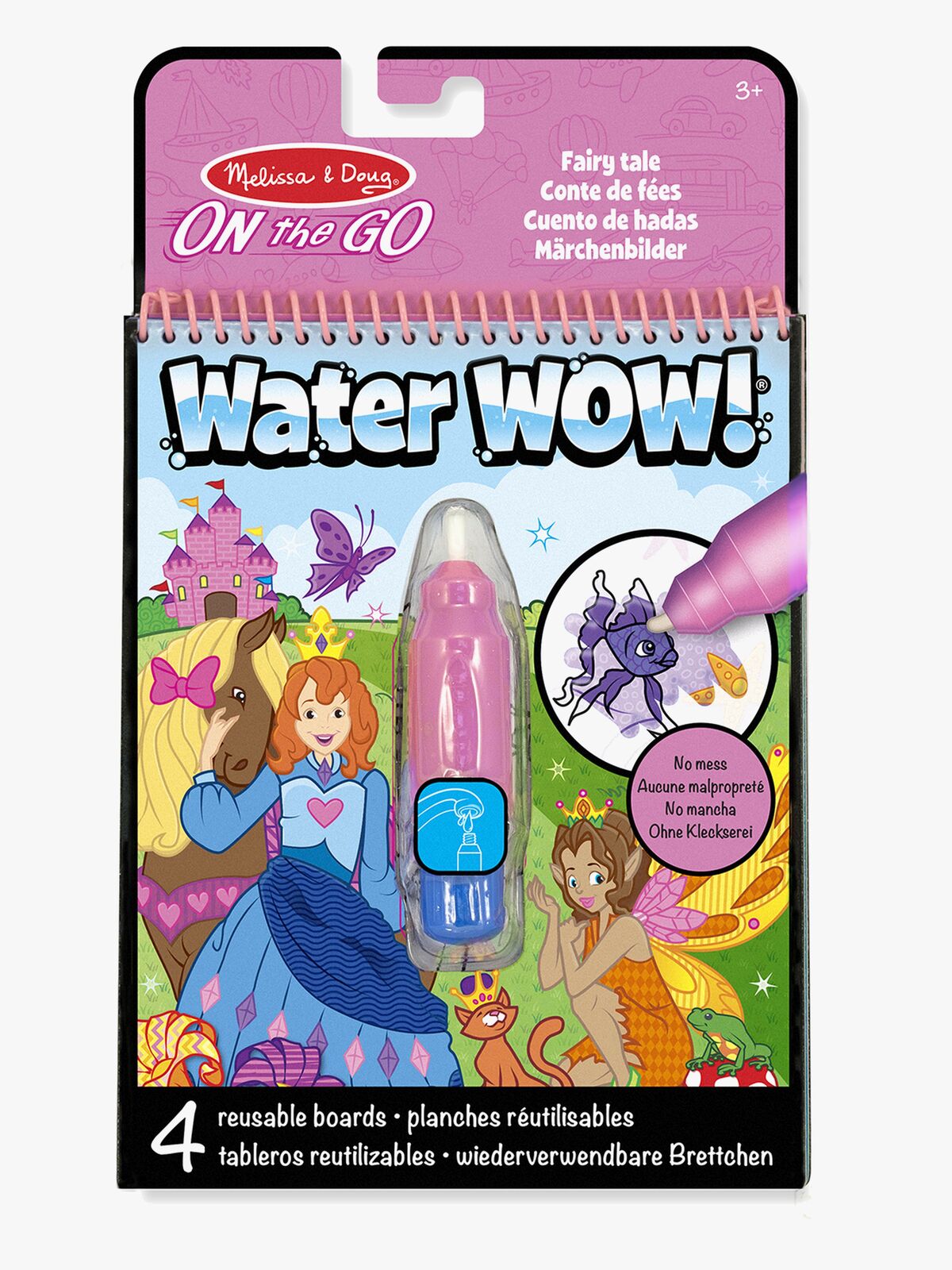 Melissa & Doug Water Wow! Fargeleggingsbok Eventyr