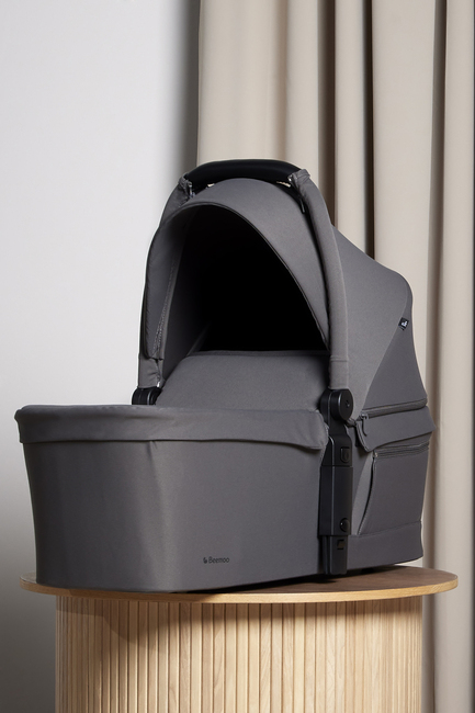 Beemoo Pro Twin 2 Søskenvogn inkl. Liggedel, Mocha Grey