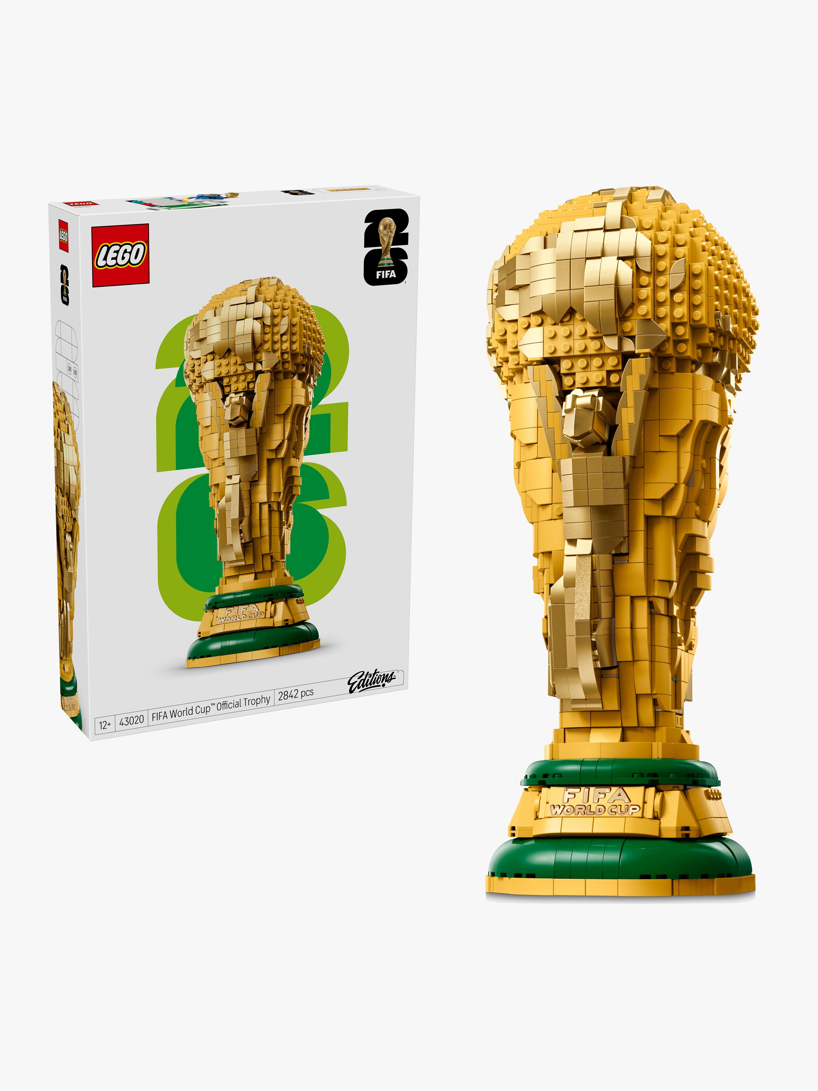 LEGO Editions Football 43020 Offisielt FIFA World Cup-trofé - Byggesett - Plast