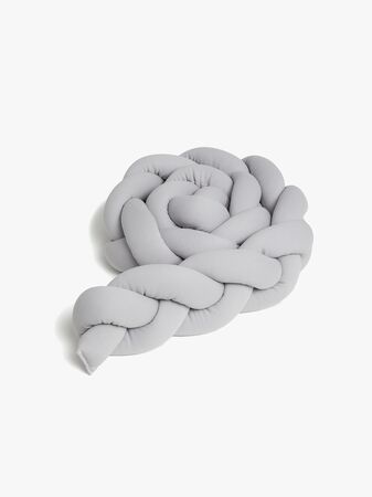 Alice & Fox ALEAH Flettet Sengekant 350cm, Light Grey