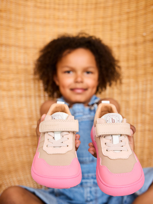 Bisgaard Baloo Barefoot Sneakers, Pink