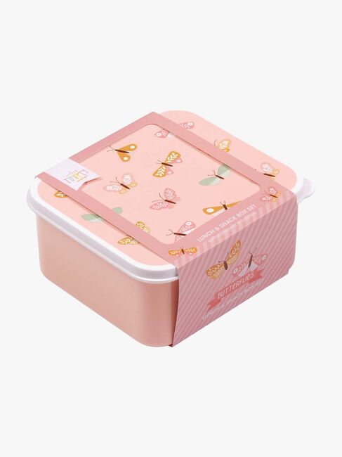 A Little Lovely Company Matbokssett, Sommerfugl