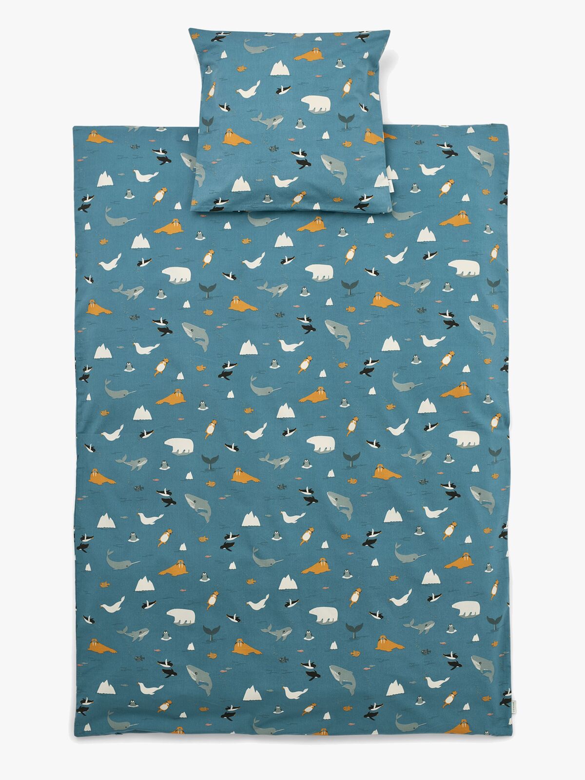 LIEWOOD Carmen Baby Sengesett 70x100, Arctic Sea/Ocean View