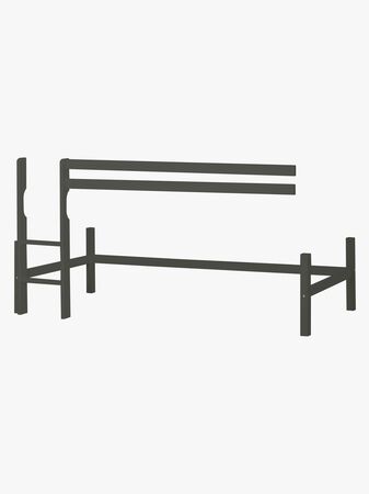 Hoppekids Halvhøy Modul ECO Dream 90x200 cm, Smoked Pearl