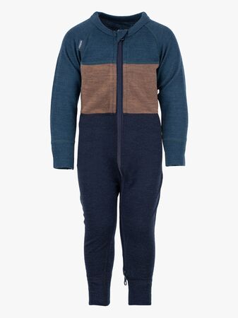 Lindberg Bamboo Merino Superundertøy Vinterdress, Blue/Navy