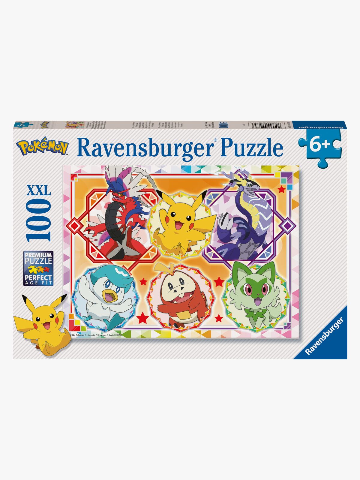 Ravensburger Pokémon XXL Puslespill 100 Brikker