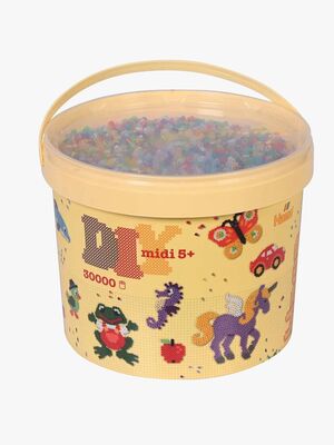 Hama Midi Perlebøtte Mix 53 30000 Stk