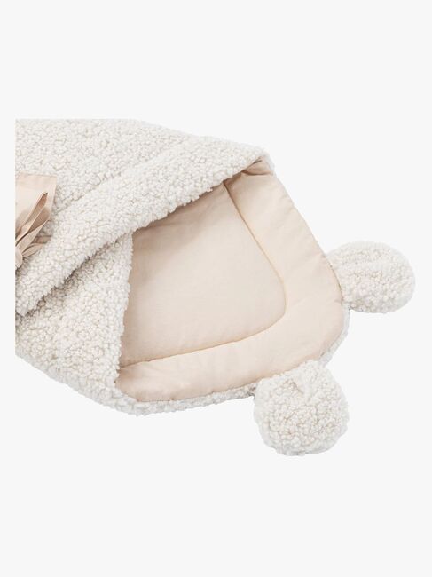 MeowBaby Bearly Svøpeteppe, Cream