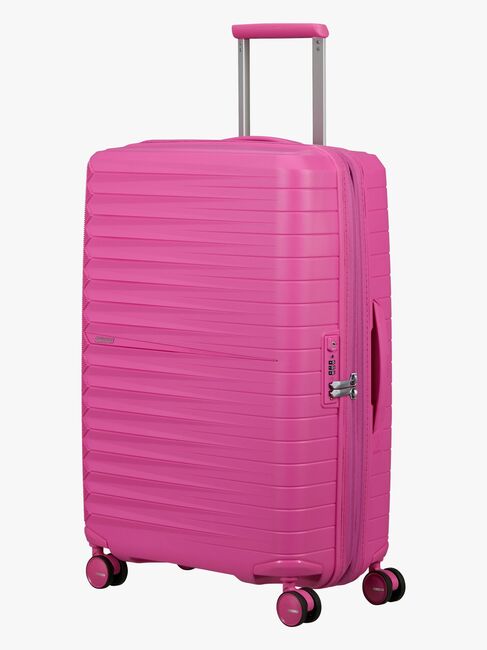 American Tourister FastForward Spinner Koffert 67-77L, Electric Fuchsia