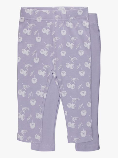 Tiny Treasure Lexi Leggings 2-Pack, Purple