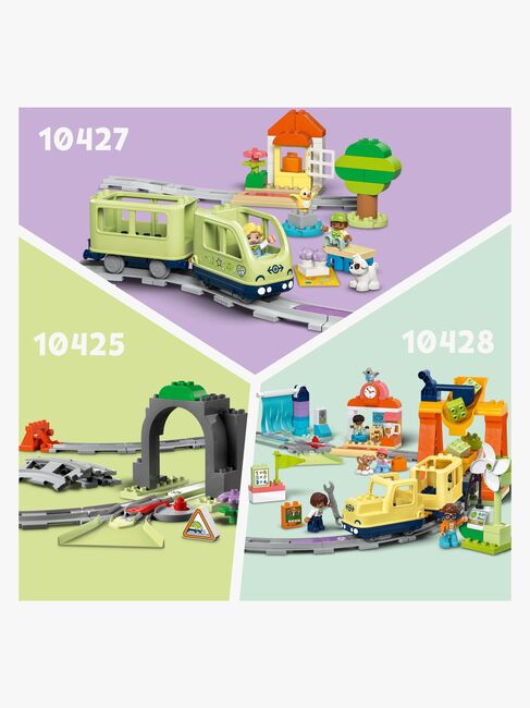 LEGO DUPLO Town 10426 Utvidelsessett med togbro og skinner